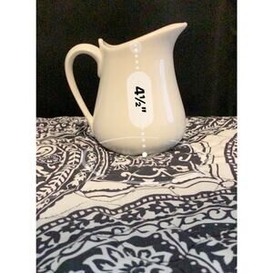 Ceramic Milk Pitcher